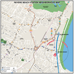 MBTA Revere Beach Neighborhood Map
